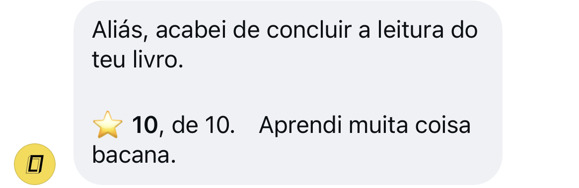 Depoimento — @osetimoresenhista após terminar o Guia de Fotografia de Arquitetura e Interiores